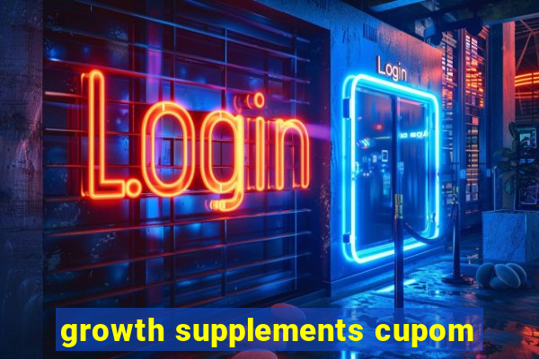 growth supplements cupom